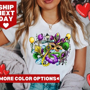 Adult Mardi Gras Sweatshirt, Mardi Gras Tee, Funny Mardi Gras Festival, Fat Tuesday T-Shirt, Louisiana Parade T-Shirt, Fleur De Lis Shirt