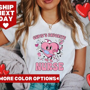 Nurse Valentine&#39;s Day Shirt,  Valentines Day Shirt, Nurse Gift For Valentines Day, Nurse Valentine Gift Sweatshirt, Valentine Nurse Sweaters