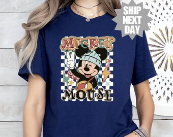 Comfort Colors® Disney Classic Micky Maus Shirt, Micky und Freunde Shirt, Disneyland Urlaub Urlaub Shirt, Disney Familien Urlaub Shirt