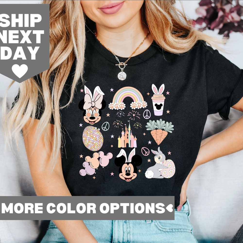 Snorider Design Easter Bunny Shirt, Disney Easter Shirt, Magic Kingdom Easter Shirt, Easter Matching Tee, Cute Easter Shirt, Easter Day Shirt, Easter Shirt