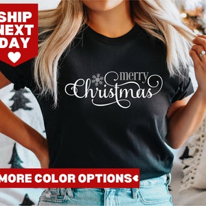 Merry Christmas Shirt, Christmas Gift, Christmas Family Shirt, 70s Style Merry Christmas Shirt, Christmas T Shirt, Xmas Christmas Gift Shirt