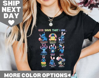 Disney Easter Shirt, Easter Disneyland Shirt, Disney Stitch Happy Easter Shirt, Stitch Bunny Shirt, Happy Easter, Easter Disney Stitch Shirt