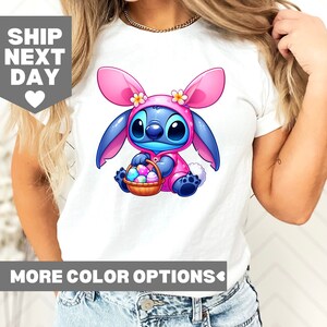 Disneyland Easter Shirt, Disney Stitch Easter Shirt, Disney Easter Shirt, Disney Easter Gift, Cute Stitch Easter Shirt, Happy Easter Shirt