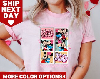 Mickey Minnie Valentine Shirt, Disney Valentinstag Shirt, Mickey Minnie In Love Sweatshirt, Mickey Minnie Valentine Shirt, Valentinstag