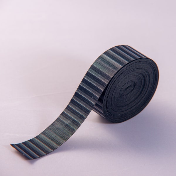 5 meters Accordion bellow tape stripe  Black (19mm Wide)