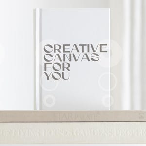 Hardcover Journal Mockup, Printify Ruled Line Journal Matte, Full wraparound print Journal Mock up, Canva Drag and Drop PSD Smart Object