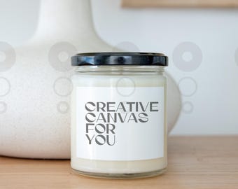Printify Candle Mockup | Soy Mockup | Digital Download | Stock Photo | Lifestyle Photography