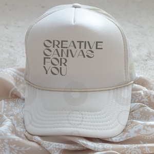 Otto Trucker Hat Mockup| Cute Summer Otto Cap Mockup| Trendy Foam Baseball Hat Spring Mockup| Tan Hat Mesh Mock| REAL Photo
