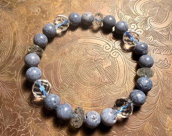The Ocean Whisper Serenity and Clarity Crystal Bracelet