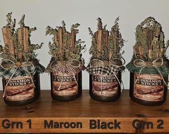 Cinnamon Sticks: Primitive, pantry, decor, rustic