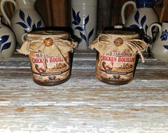 Primitive chicken bouillon