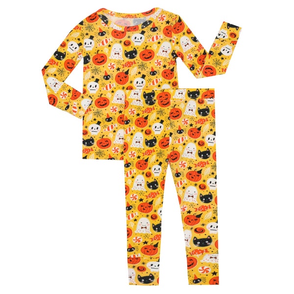 Halloween Baby Bamboo Pajamas - Trick-or-Treat 2 piece set