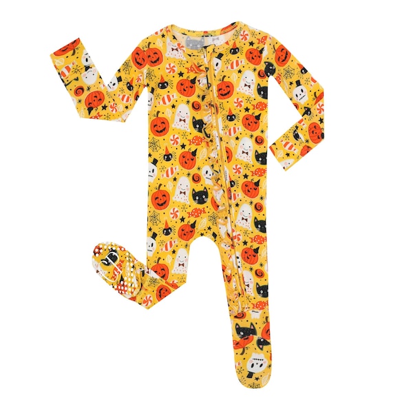 Halloween Baby Bamboo Pajamas - Trick-or-Treat