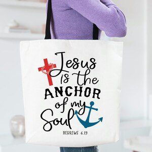 Religious Mom Tote Bag: Christian Bible Verse Gift