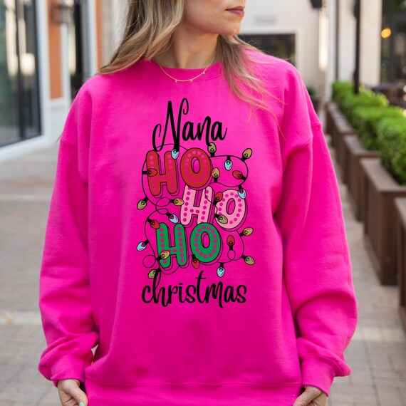 Christmas Nana Shirt Christmas Light shirt,  Xmas shirt for Nana Gift For Nana , Nana Xmas Shirts Nana Xmas Lights, Christmas Nana Gifts
