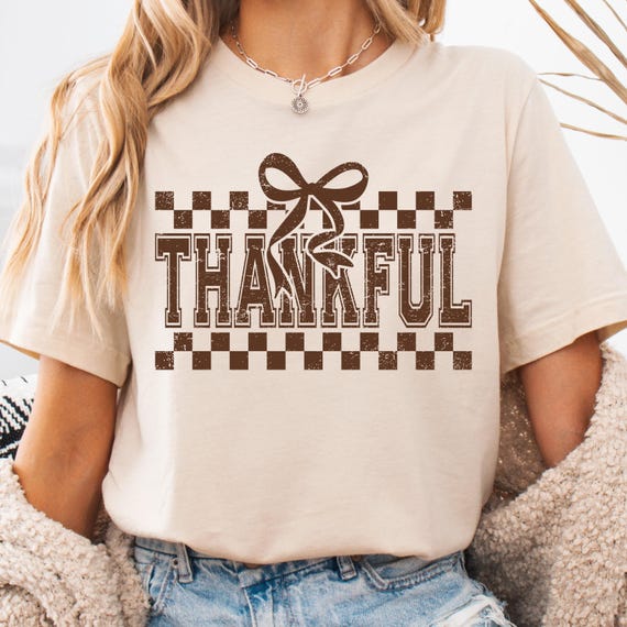 Thankful T-Shirt: Cozy Fall Festive Season Tee
