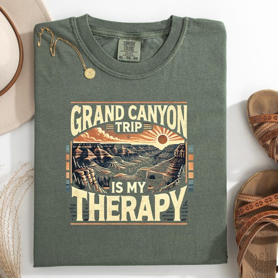 Grand Canyon Group Trip Comfort Colors Unisex Garment-Dyed T-Shirt, Grand Canyon Gift Tee, Adventure Vacation Apparel, Southwest Travel