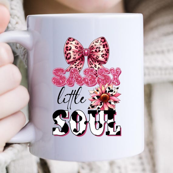 Cowgirl Pink bow mug,Mama Needs Coffee Ceramic Mug, Coffee Lover Gift, Funny Coffee Drinker Mug, Gift for Her, 11oz,Sassy cowgirl mug
