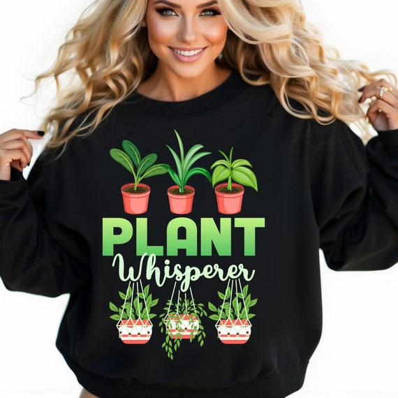 Plant Lover Sweatshirt, Botanical Gift Sweater, Nature Enthusiast Pullover, Gardening Lover Crewneck, Plant Lady Top