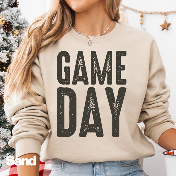 Game Day Shirt, Sports sweatshirt for Fans, Football Lover Gift