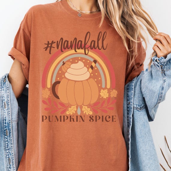 Nana Fall Shirt for Autumn Lovers, Grandma Tee, Gift for Nana, Fall Season T-Shirt, Cozy Nana Fall Tee, Autumn Grandma Shirt, T-Shirt Design