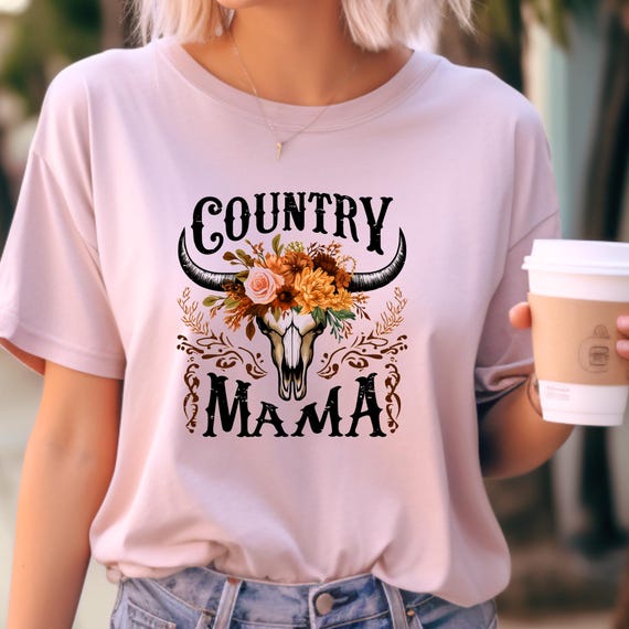 Girly Cowgirl Christmas tee, Cowgirl Mama Gift Cowgirl Mama tshirt, Western Holiday Gift Western Mama Gift,Cute Cowgirl Top Rodeo Mama Shirt