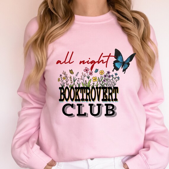 Booktrovert Club Shirt: Bookish Librarian Gift