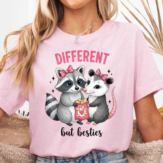 Funny Raccoon Valentine Shirt Tee | Raccoon Lovers best friend gift
