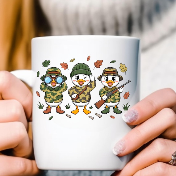 Duck Hunting Camo Goose mug, Gift for Duck Hunters