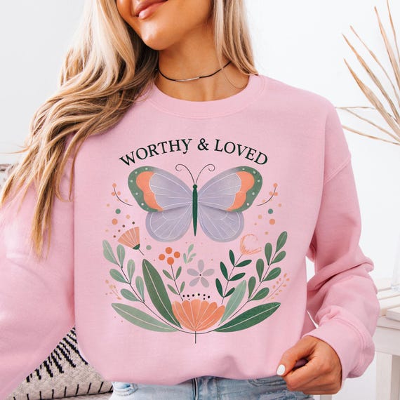 Boho Christian Shirt Religious Sweatshirt,Christian Sweatshirt Gift For Christian,Bible Verse Sweater Christian Crewneck, Christian gift