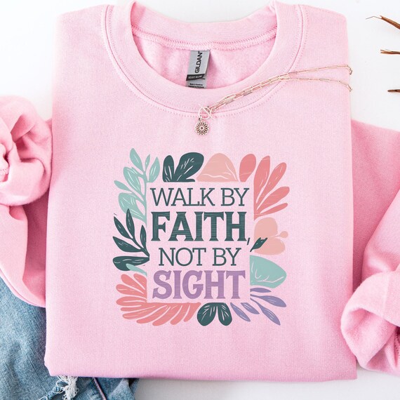 Boho Faith Sweatshirt: Floral Christian Apparel