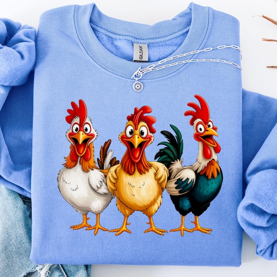 Chicken Lover Shirt, Funny Rooster shirt for Farmers, Poultry Enthusiast Gift