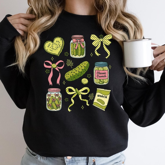 Pickle Lover Shirt, Funny shirt for Snack Enthusiast, Foodie Gift, Pickle Jar Shirt, Pickle Lover Shirt for Women, Shirt Gift