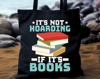Borsa tote per amanti dei libri: borsa in tela per biblioteche da topo di biblioteca