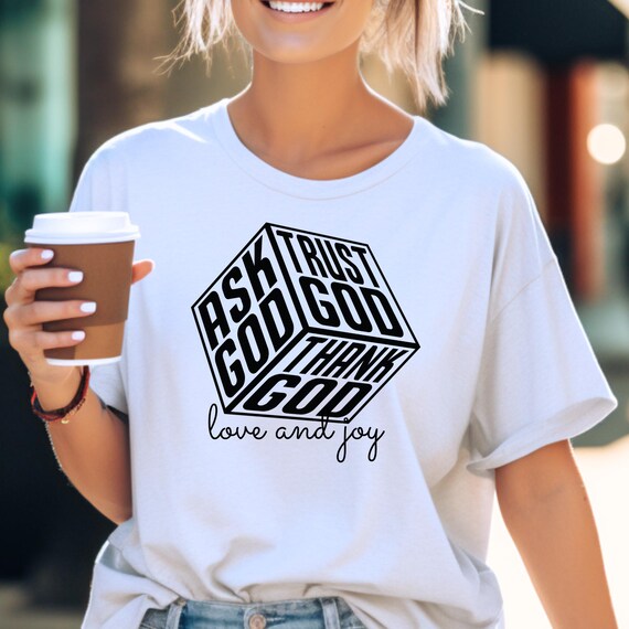 Inspirational Shirt, God Is Love Shirt, Bible Verse Shirt, Christian Shirt, Gift For Her, Thank You God Shirt, Jesus Shirt, Religious Gift,