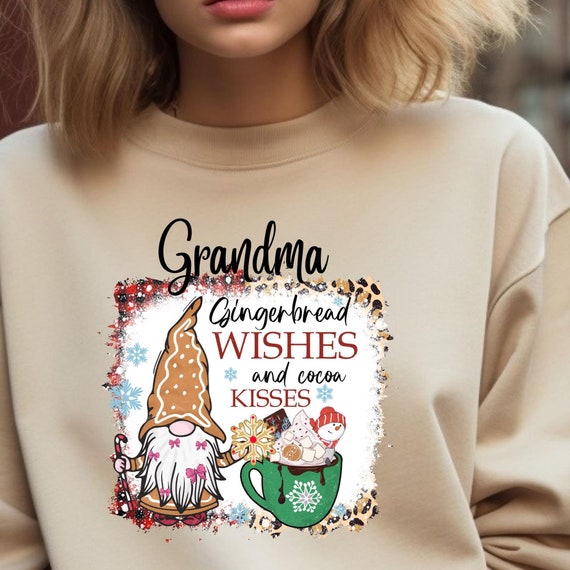 Grandma Christmas Grandma Sweatshirt, Gift For Grandma Christmas Sweatshirt, Christmas Grandma Shirt Grandma Xmas shirt, Nana Sweatshirt