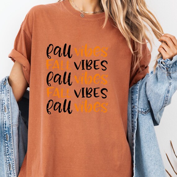 Fall Vibes shirt Autumn tshirt,Vibes Shirt Pumpkin tshirt, Thanksgiving Gifts Thanksgiving Tee, Thanksgiving Dinner Fall Vibes shirt