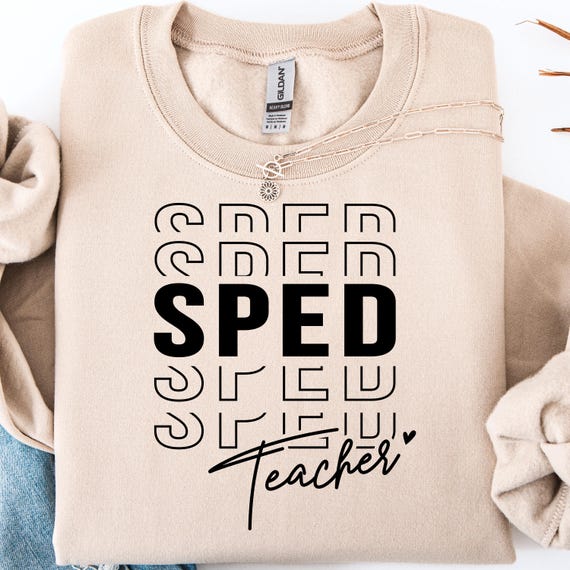 SPED Teacher Shirt for Educators, Special Education Tee Gift for Teachers