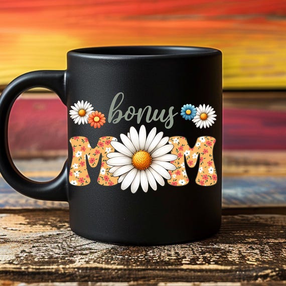 Bonus Mom Coffee Mug Gift For Bonus Mom,  Stepmom Coffee Mug Gift For Stepmom,  Bonus Mom Coffee Cup Gift For Step Mom,Bonus Mom Mug for her