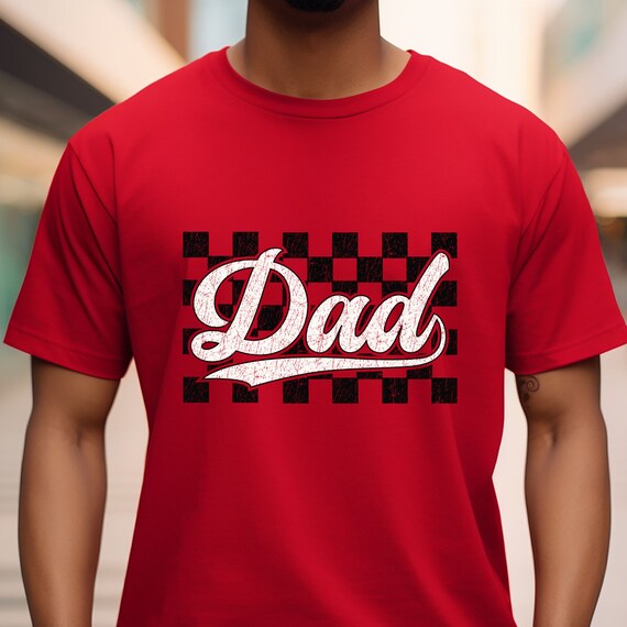 Retro Checkered Dad Shirt: Father's Day Gift for New Dads, Husbands & Special Fathers