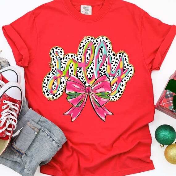 Christmas Jolly T-Shirt: Holiday Festive Tee