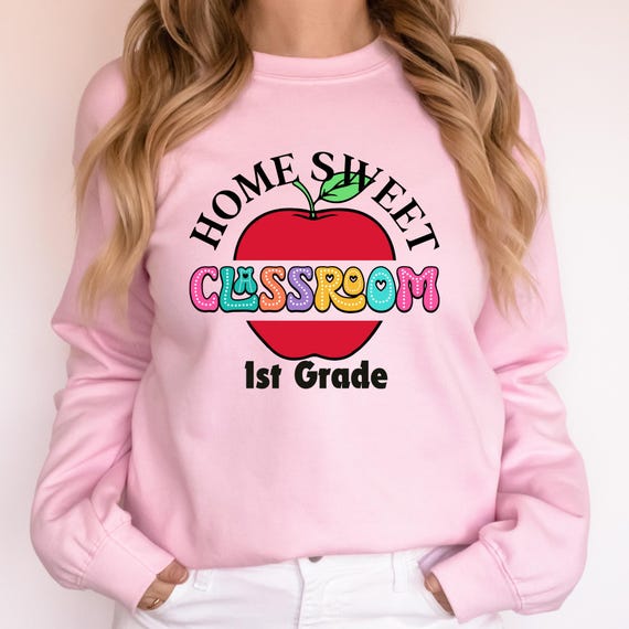 Retro 1st Grade Teacher Shirt: First Day of School Gift, Book Lover Appreciation Tee