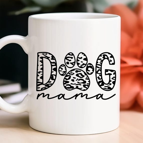 Dalmation Print Mug For Mom Dalmation Print Mug, Country Mama Mug Dalmation Print Mug, Mug Gift For Mom Dalmation Print Mug, Mama Coffee Cup