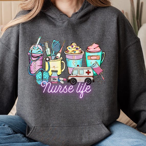 Nurse Life Shirt Gift For Nurse, Nurse Appreciation Girly Nurse Shirt,  Cute Nurse Shirt Nurse Life Shirt, Nurse School shirt Nurse Mom gift