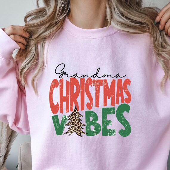 Festive Christmas Sweatshirt for Beloved Grandma gift