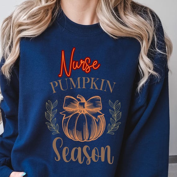 Fall Rn Nurse Shirt Gift For Nurse, Nurse Sweatshirt Pumpkin Nurse Shirt,Thanksgiving Nurse Pumpkins Fall Shirt Nurse Appreciation Shirt