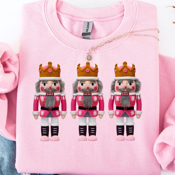 Faux Yarn Nutcracker Christmas Shirt, Holiday Ballet Gift