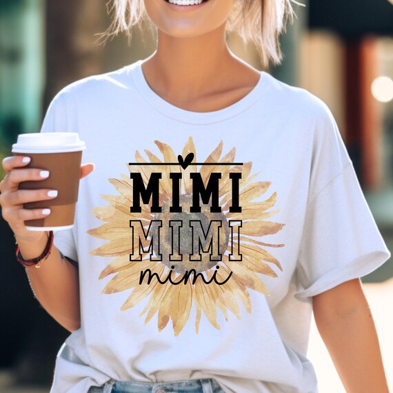 Wildflower Mimi Tee  Gift for Mimi or Friends, Mimi Tshirt Mimi Life Shirt, Floral Grandma Tee Mimi Club Gift
