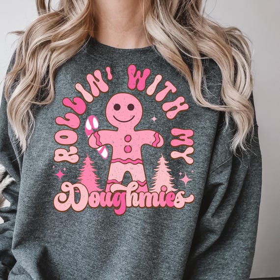 Christmas Baking Shirt: Gingerbread Sweatshirt gift for Holiday Lovers
