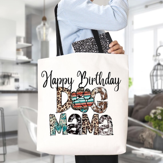 Dog Mom Tote Dog Lover Tote Bag, Gift For Dog Lover Mom dog Lover gift, Mom gift Tote  Dog Lover Tote , Dog  Mom Birthday Gift For Her